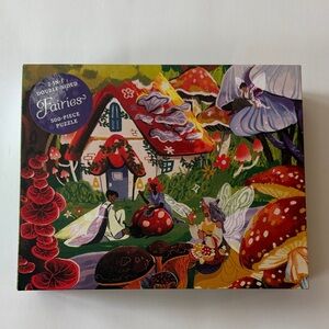 Fairies 2-in-1 double sided puzzle